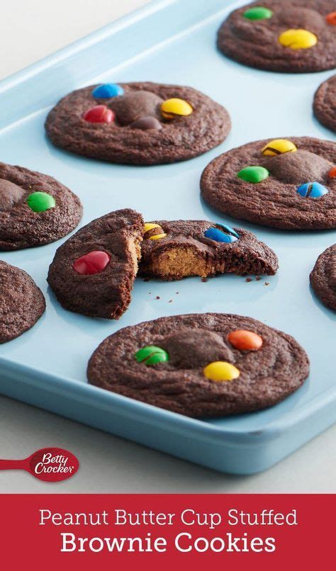 Convert 3/4 cup of butter to grams or g. Peanut Butter Cup-Stuffed Brownie Cookies | Recipe ...