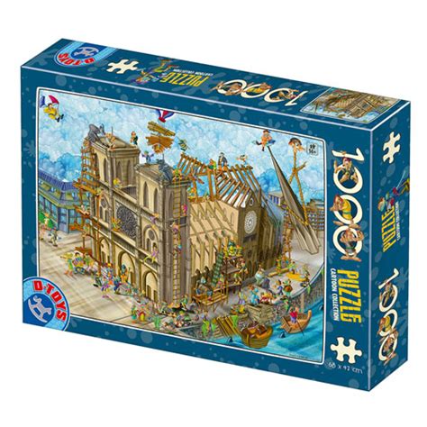 【楽天市場】d Toys・ディートイズパズル 61218 Cc15 Cartoon Collection Notre Dame 1000ピース 47×68cm：art Puzzle Store