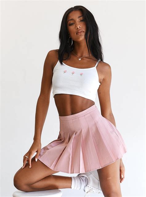 Pin By Patty On Want Mini Skirts Tennis Skirt Outfit Pink Tennis