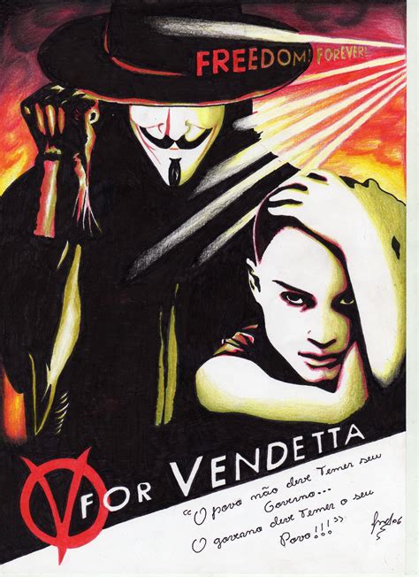 V For Vendetta By Ingridlaka On Deviantart