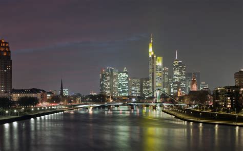 Frankfurt Skyline Germany Wallpapers 2560x1600 1195604
