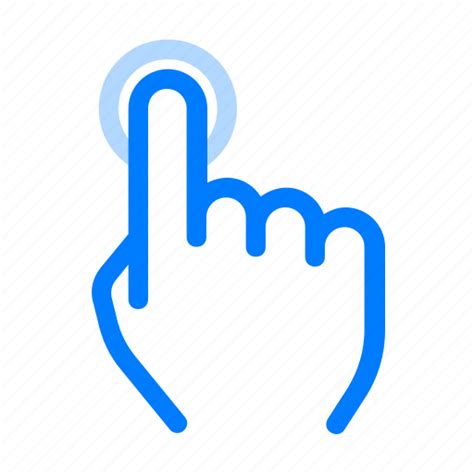 Finger Gesture Tap Icon