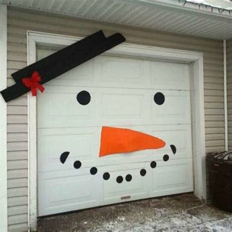 December 01, 2020 11:14 am. DIY Christmas Snowman Decoration Outdoor Garage Door ...