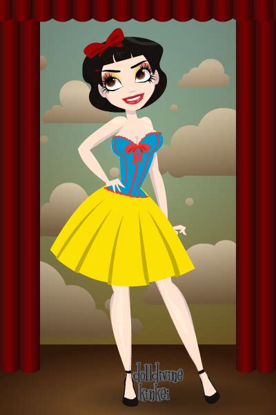 Snow White Pin Up Deluxe Dolldivine By Invisibledorkette On Deviantart