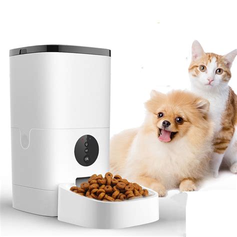 46l Wifi Automatic Pet Feeder For Dog Cat Food Dispenser Voice