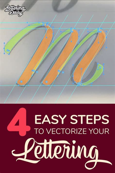 Learn How To Vectorize Your Hand Lettering In Just 4 Simple Steps In