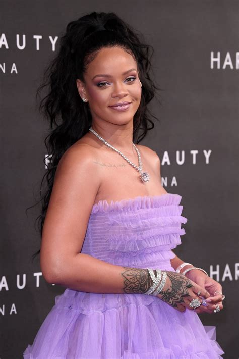Rihanna Fenty Beauty Launch Party In London 09192017
