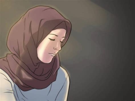 29 Gambar Kartun Hijab Sedih Yang Banyak Di Cari