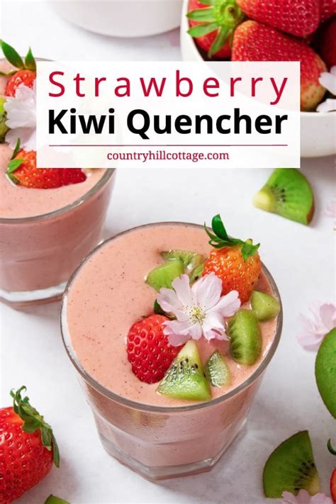 Kiwi Quencher Tropical Smoothie