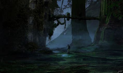 Artstation Swamp Concept