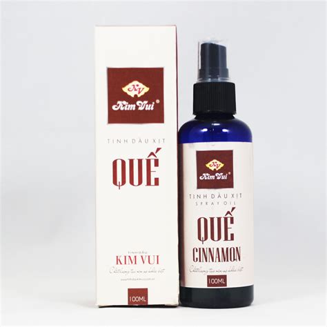 Tinh Dầu Xịt Phòng Quế Kim Vui 100ml Quà Huế Online