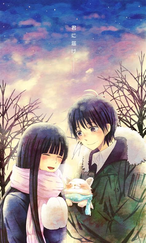 24 Anime Winter Couple Wallpaper Anime Wallpaper