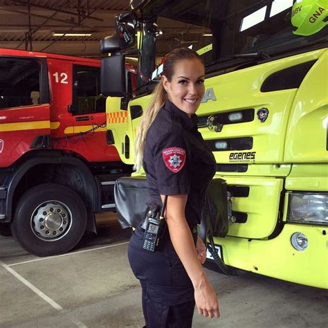 Pin By Ann Davison On Firefighters Female Firefighter Girl Firefighter Military Chic