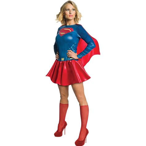 Supergirl Costume Adult Large BIG W