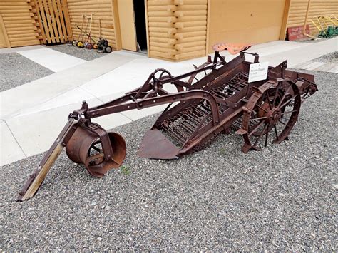 Potato Digger Powell Wy Old Agricultural Equipment On