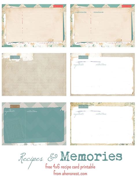 We did not find results for: free printable vintage recipe cards printable | DIY | Pinterest | Vintage recipes, Recipe cards ...