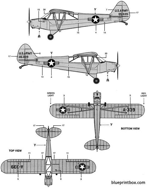 Piper Pa 18 Super Cub 2 2 Plans Aerofred Download Free Model