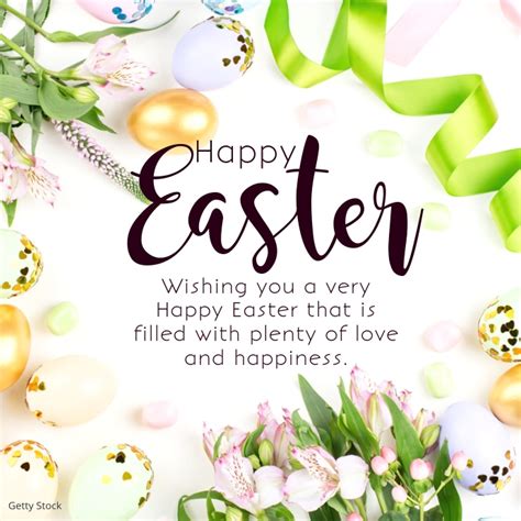 Modèle Happy Easter Wishes Greetings Video Ad Square Postermywall