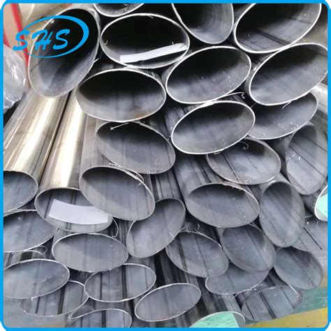 Sus304 Stainless Steel Elliptical Oval Pipes For Construction China