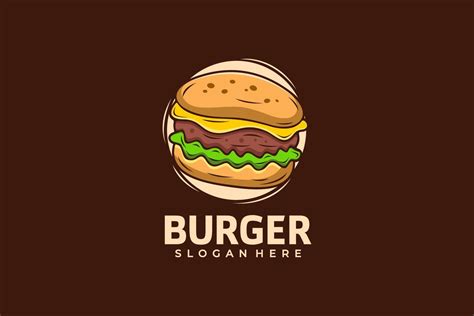 Burger Logo Design Template 6207497 Vector Art At Vecteezy