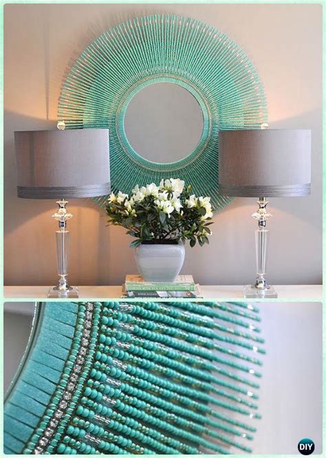 Easy mirror work/هزارگی لباس/handmade design/border mirror work by gulpariembroidery/2020 designs. DIY Decorative Mirror Frame Ideas and Projects [Picture ...
