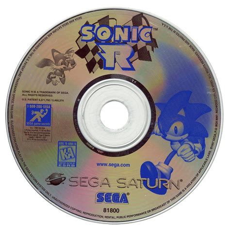 Sonic R Sega Saturn Sega Saturn Gamestop