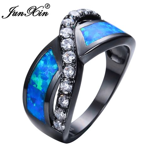 Discover our selection of fireplaces, fire pits, gas logs, and more. JUNXIN Unique Crossed Blue Fire Opal Rings For Women Men ...