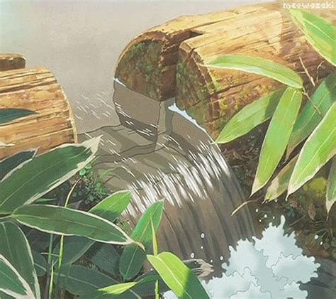 Bamboo Fall Anime Art River Hd Wallpaper Peakpx