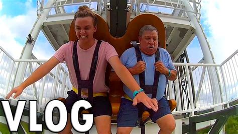 We Rode The Scariest Ride In Tennessee Vlog Youtube