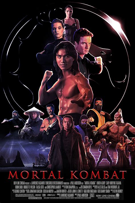 Artstation Mortal Kombat 1995 Modern Poster