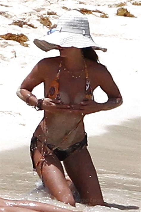 Brooke Burke Showing Her Great Body In Various Bikini And Almost