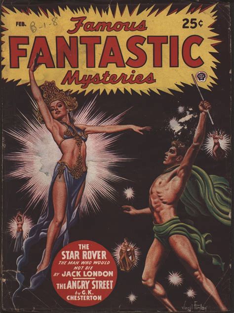 famous fantastic mysteries 1947 february virgil finlay good girl art