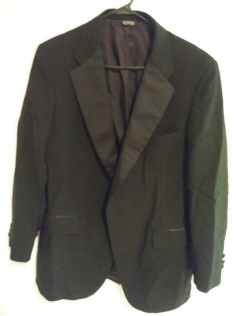 Maybe you would like to learn more about one of these? Marshall Field & Co Tuxedo Suit Jacket Coat Mens Black 44L ...