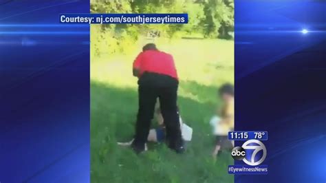 Caught On Video New Jersey Mom Brutally Beaten In Front Of Son Abc7 New York