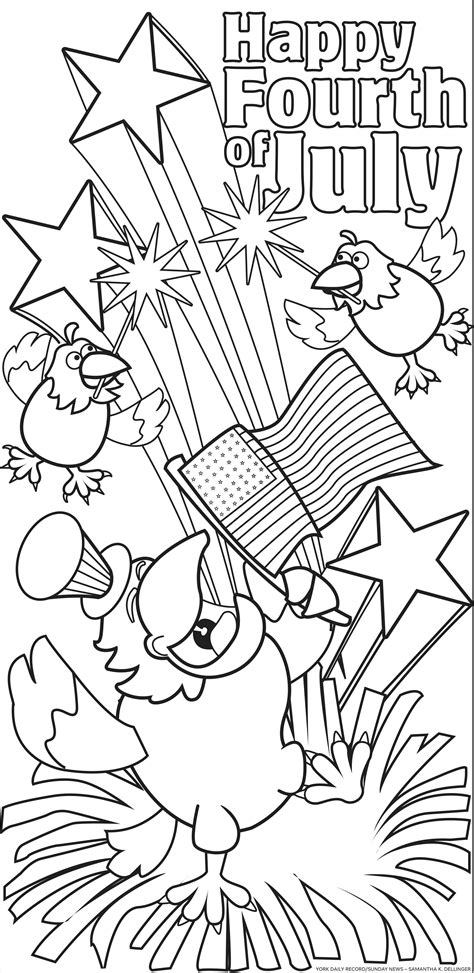 ️cute 4th Of July Coloring Pages Free Download