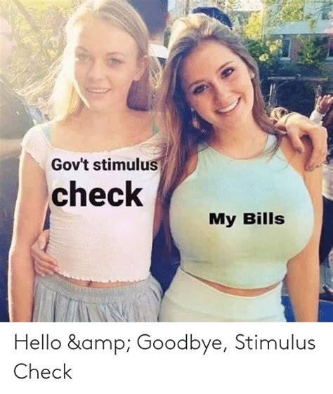 Means testing is almost a meme now. On a lighter note - anyone have any stimulus bill memes ...