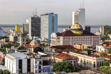 Filled with white buildings with no edges, the city seems like a somewhat. Manaus - the Capital of Amazonas, Brazil - WorldAtlas.com