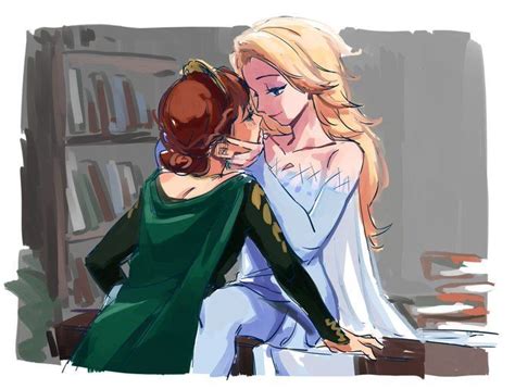 Pin On Elsa と Anna