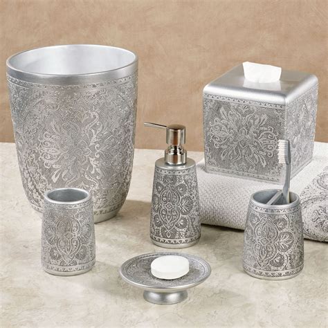 Silver Bathroom Accessories Sets Werfbat
