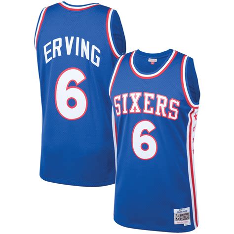 Damit deine trikots zu praktischen begleitern für jedes spiel werden, solltest du dich für das modell entscheiden, das perfekt zu dir und deinem körper passt. Julius Erving Jerseys, Shoes and Posters - Where to Buy Them