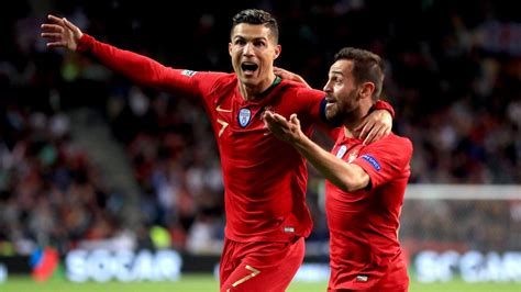 But De Ronaldo Avec Le Portugal - Ligue des nations Un triplé de Cristiano Ronaldo envoie le Portugal en