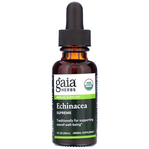 Shop gaia herbs online at vitacost.com. Gaia Herbs, Echinacea Supreme, 1 fl oz (30 ml) - iHerb