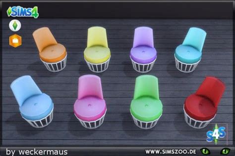 Blackys Sims 4 Zoo Like Ice In The Sunshine Armchair By Weckermaus