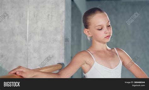 cute girl ballerina image and photo free trial bigstock