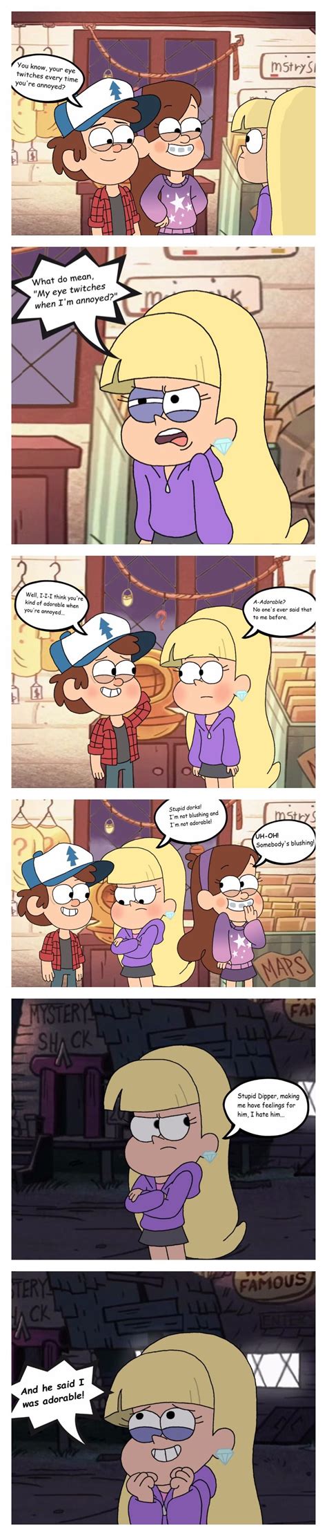 Dip X Pacifica Comic Pin On Dipper X Pacifica Maybe You Would Like