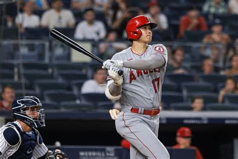 Angels Shohei Ohtani Takes Mound Against Yankees