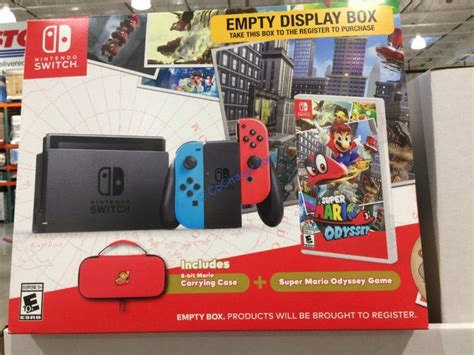 Nintendo Switch Bundle With Switch Case And Super Mario