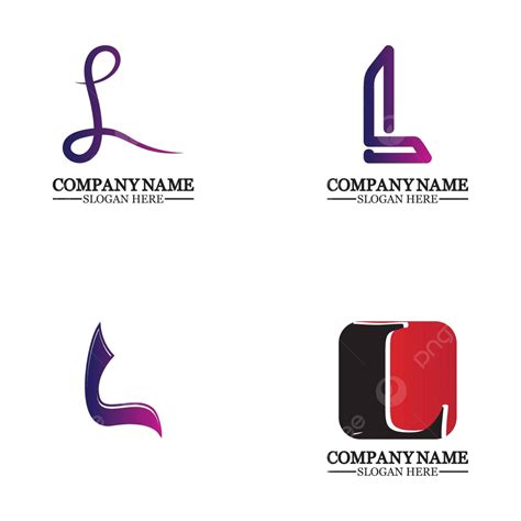 Letter L Logo Icon Design Template Elements Editable Logo Symbol Vector