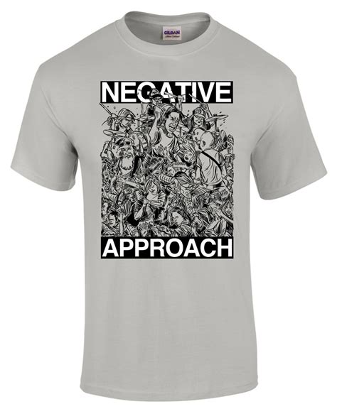 Negative Approach Bifocal Media Limited Edition T Shirts