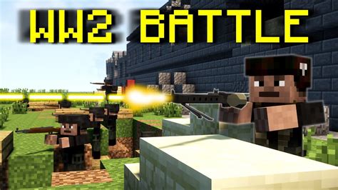 Making Ww2 Battle In Minecraft Custom Npcs Tutorial Youtube